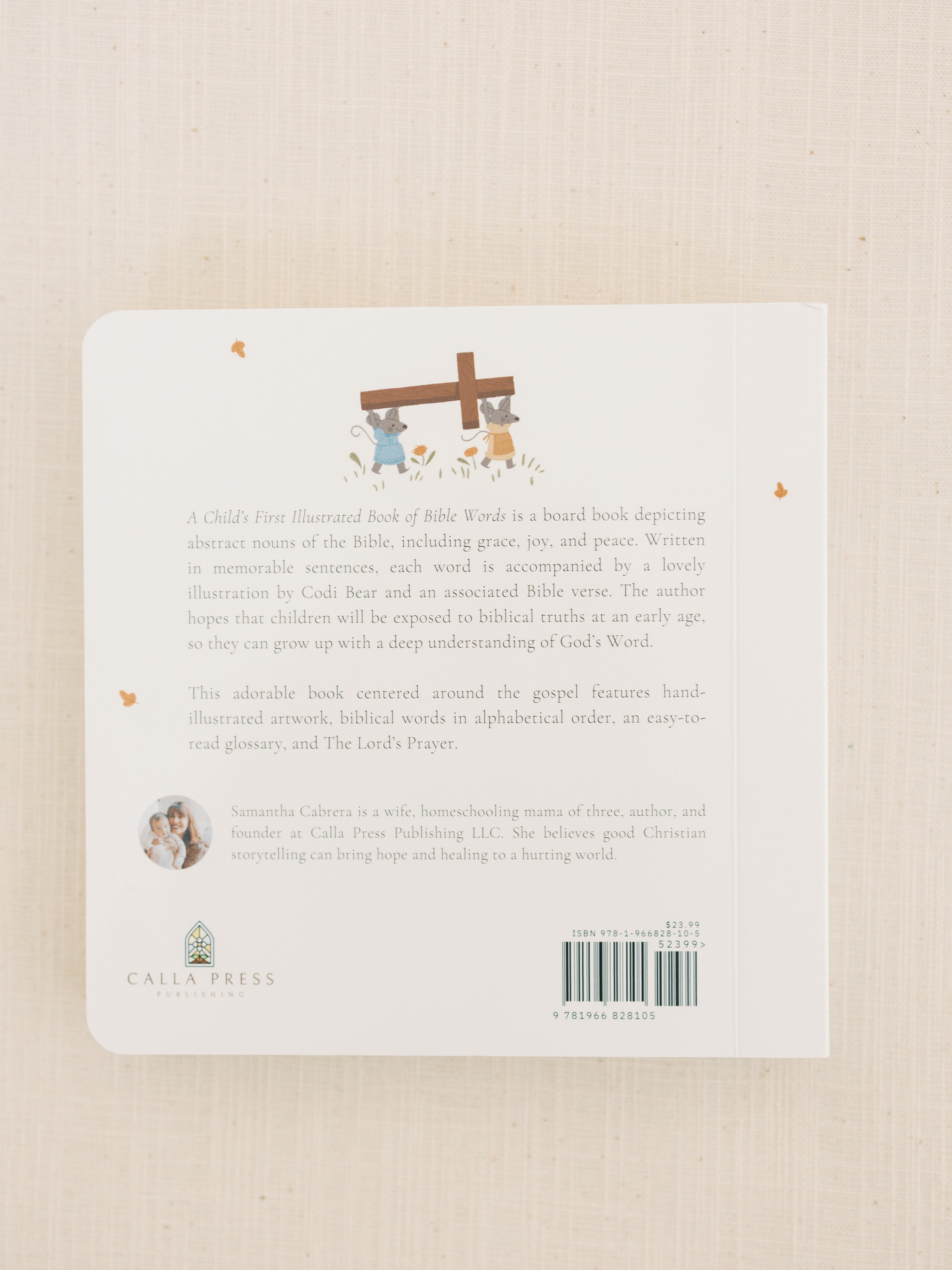 A Child's First Book of Bible Words (First Edition)